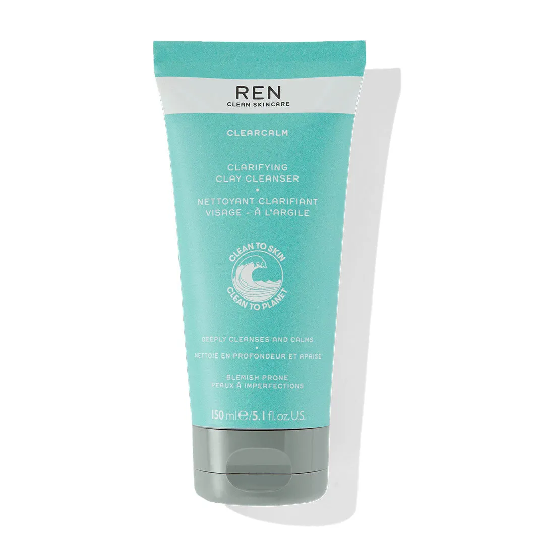 REN Clean Skincare ClearCalm Clarifying Clay Cleanser
