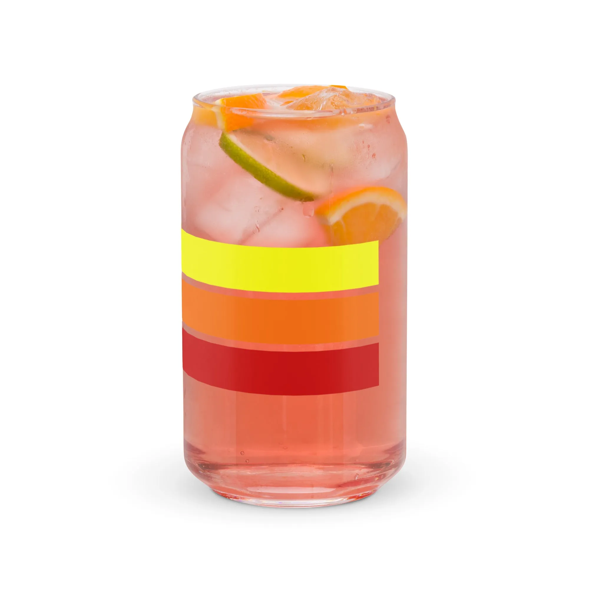 Retro 1987 Can-shaped glass