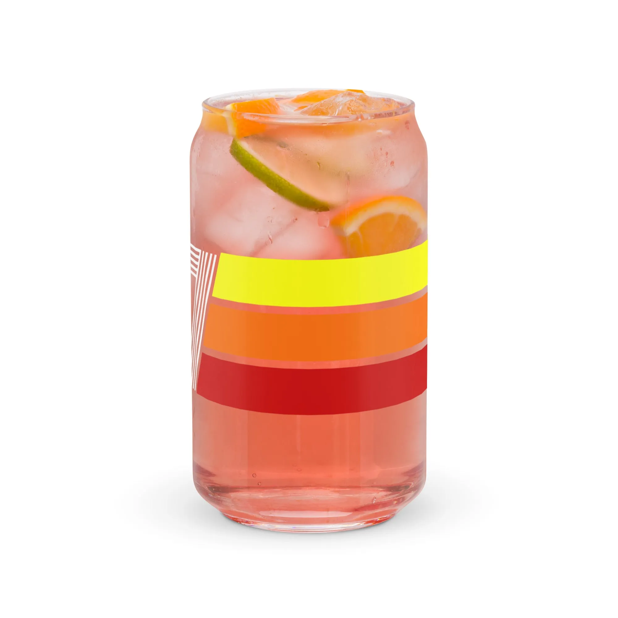 Retro 1987 Can-shaped glass