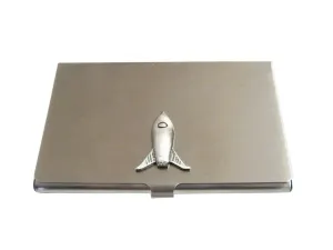 Rocket Ship Business Card Holder
