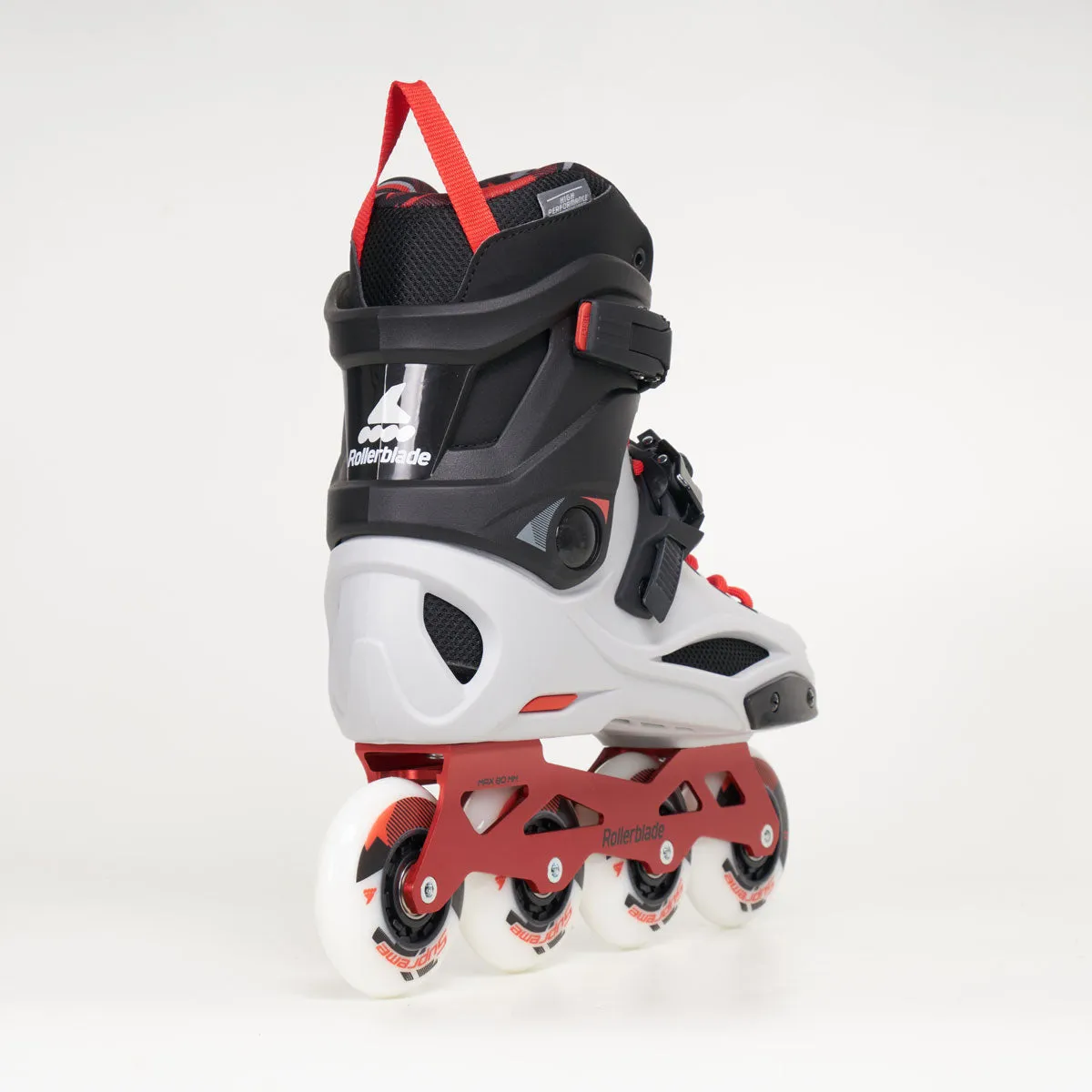 Rollerblade RB PRO X Inline Skates - Grey / Warm Red