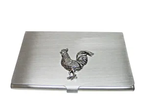 Rooster Chicken Business Card Holder