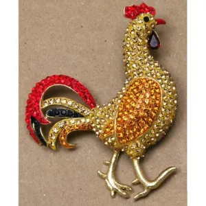 Rooster Pin