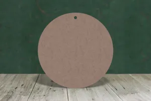 Round/circle key fob blank - 2mm MDF