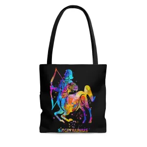 Sagittarius Zodiac Sign Tote Bag