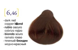 Salerm© Salermvison Professsional 6,46 Dark Red Copper Blond 2.3oz