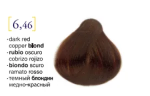 Salerm© Salermvison Professsional 6,46 Dark Red Copper Blond 2.3oz