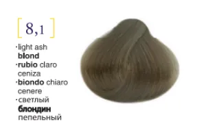 Salerm© Salermvison Professsional 8,1 Light Ash Blond 2.3oz