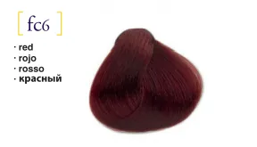 Salerm© Salermvison Professsional Fc6 Red Rojo 2.3oz
