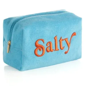 Salty Zip Pouch in Turquoise