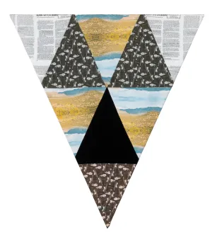 Sarah G. Sharp, "Burn Witch Burn, Individual Textile Pieces 06"
