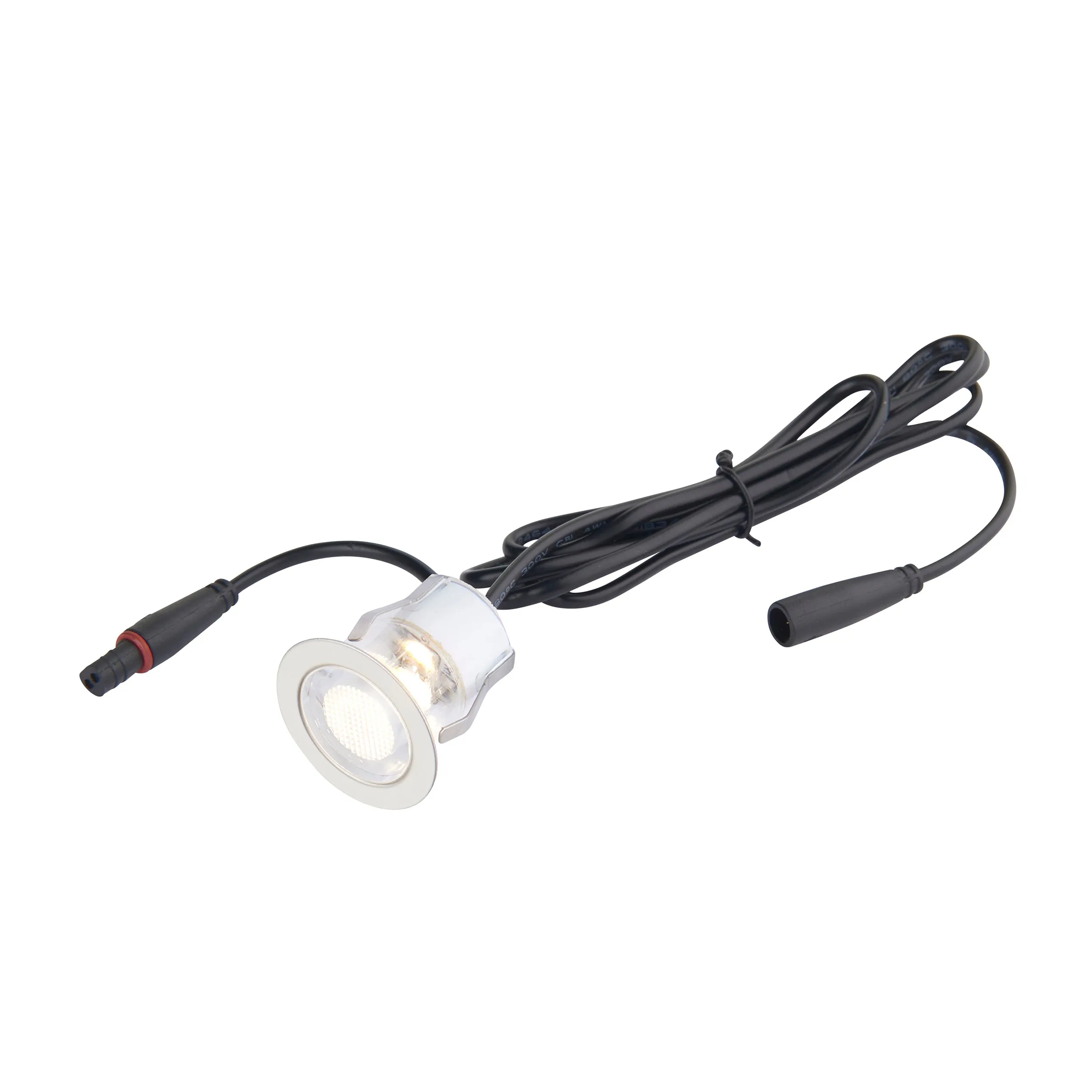 Saxby 99562 KIOS 2 warm white IP44 0.45W Polished stainless steel & clear pc 10 x 0.45W LED module (SMD 2835) Warm White