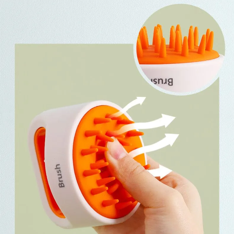 Scalp Brush with Soft Silicone