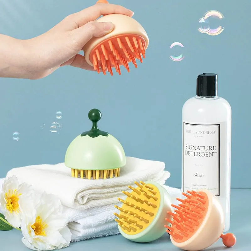 Scalp Brush with Soft Silicone