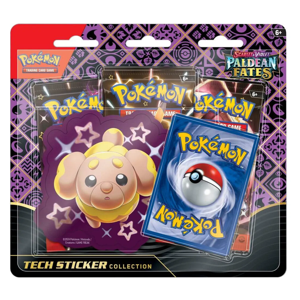 Scarlet & Violet Paldean Fates Tech Sticker Blisters (Set of 3) POKEMON TCG