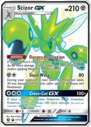Scizor-GX SV72/94 - Shiny Vault Pokemon Holofoil