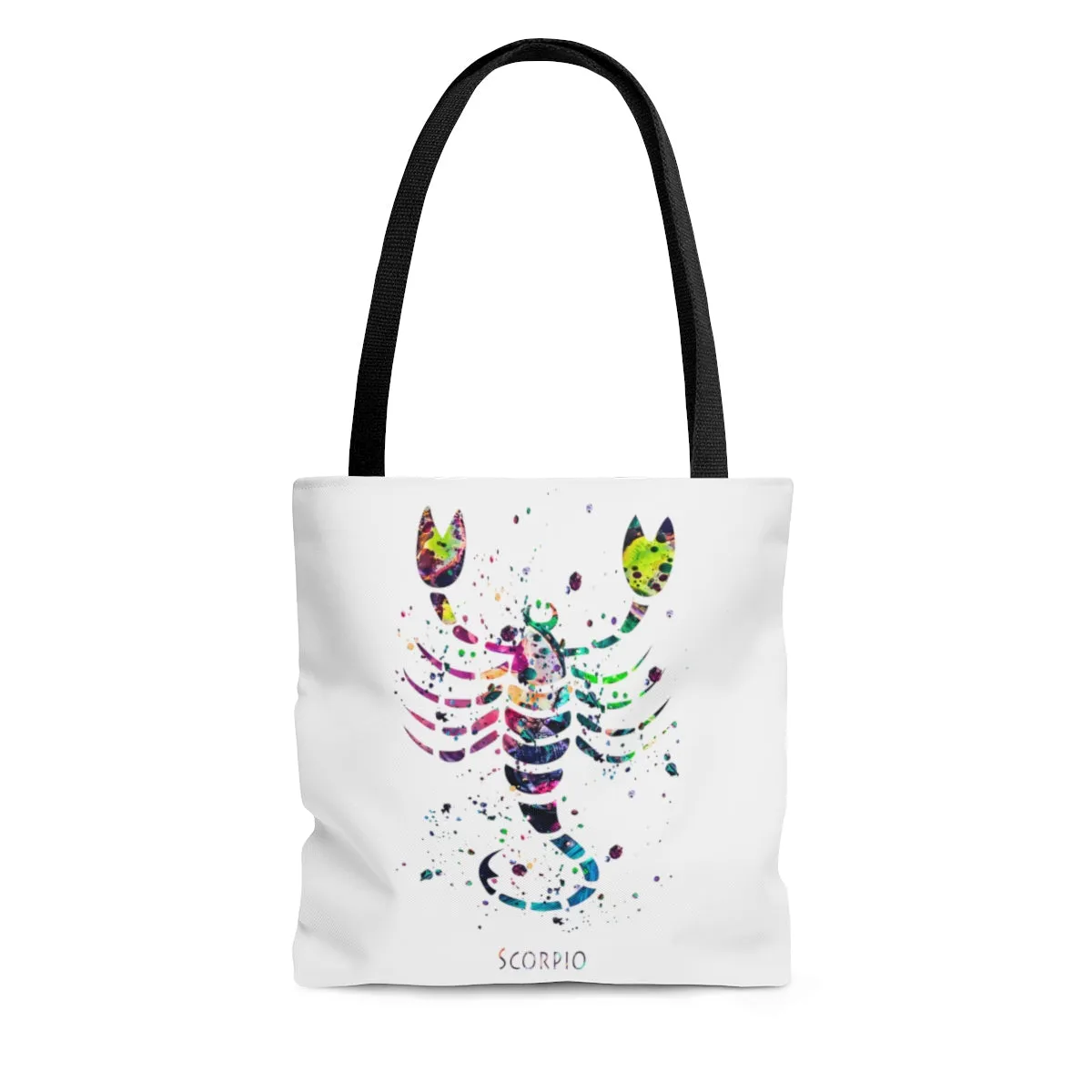 Scorpio Zodiac Sign Tote Bag