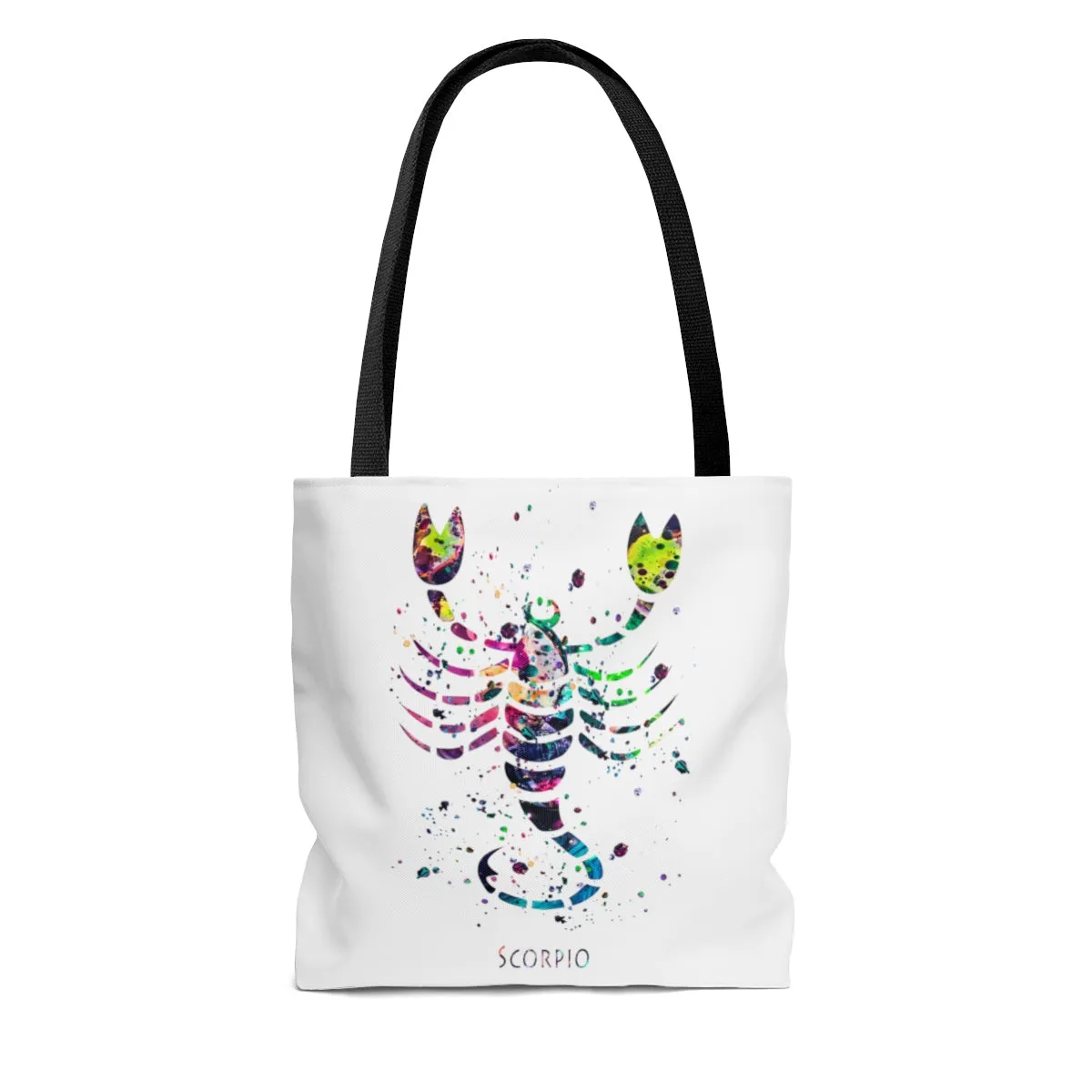 Scorpio Zodiac Sign Tote Bag