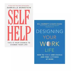 Self Help Gabrielle Bernstein, Designing Your Work Life Bill Burnett 2 Books Set