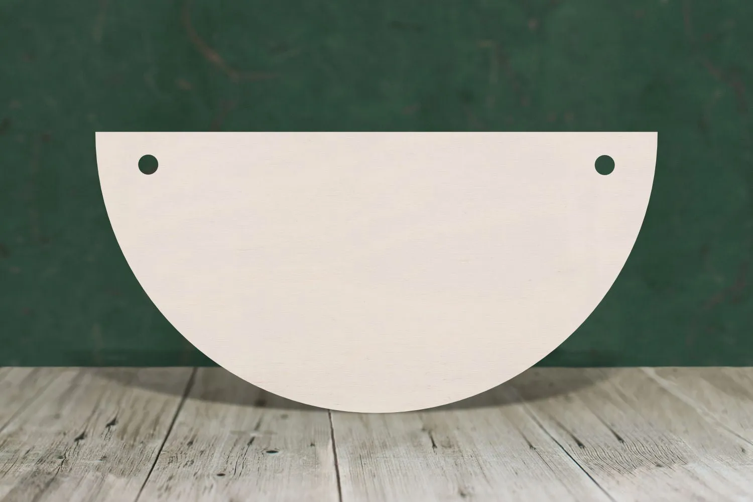 Semi circles wooden craft shape - plywood