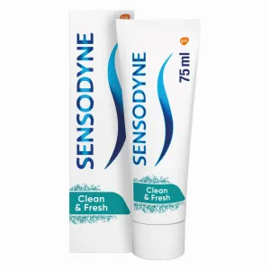 SENSODYNE Clean & fresh hammastahna vihloville hampaille