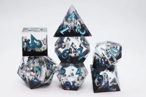 Sharp Edge Resin RPG Dice Set - The Journey North