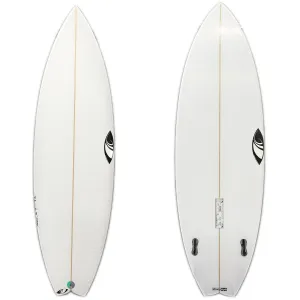Sharp Eye 5'10" Twin Turbo CT Channel Clear 641024