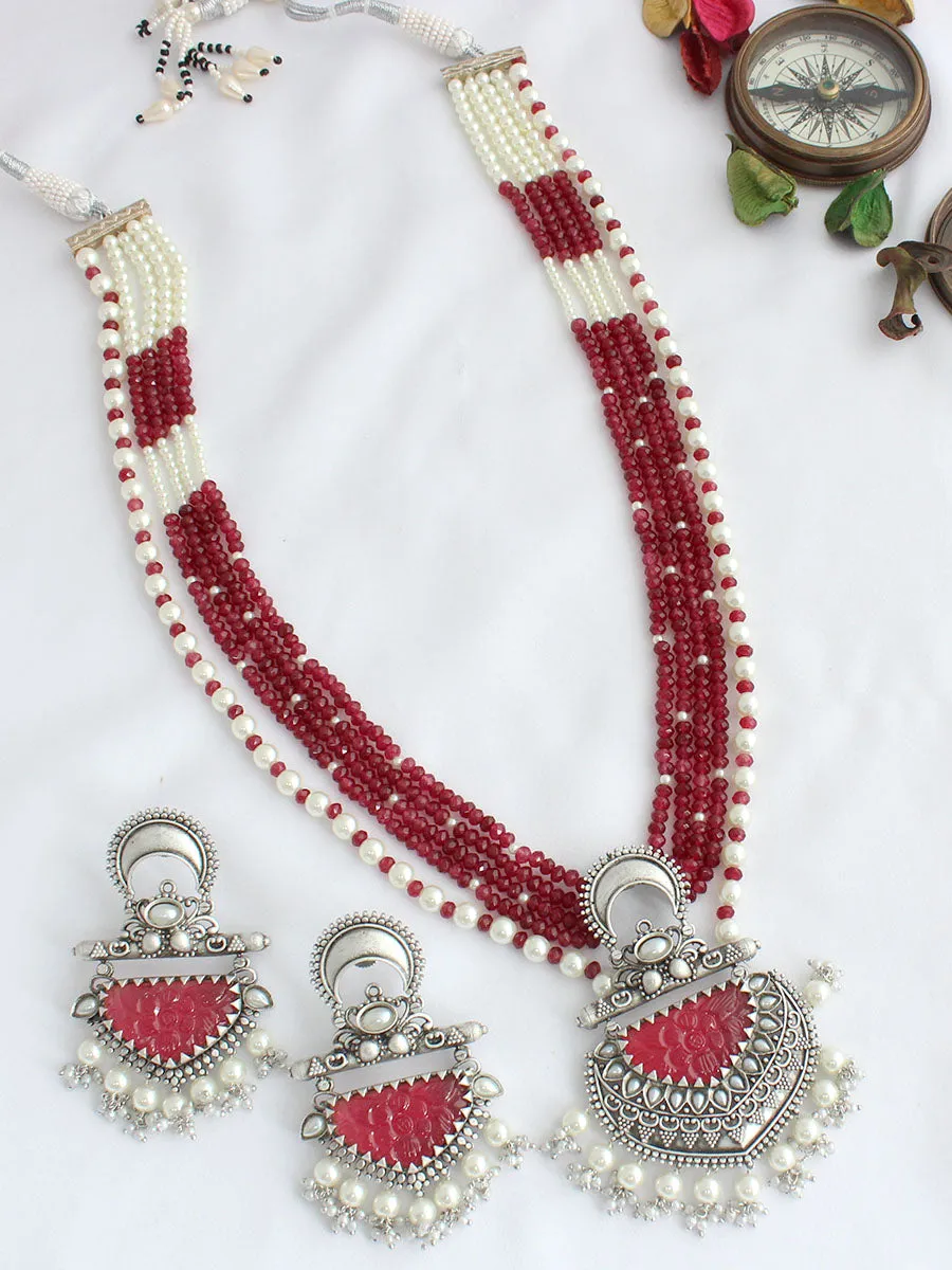 Sheel Long Necklace Set