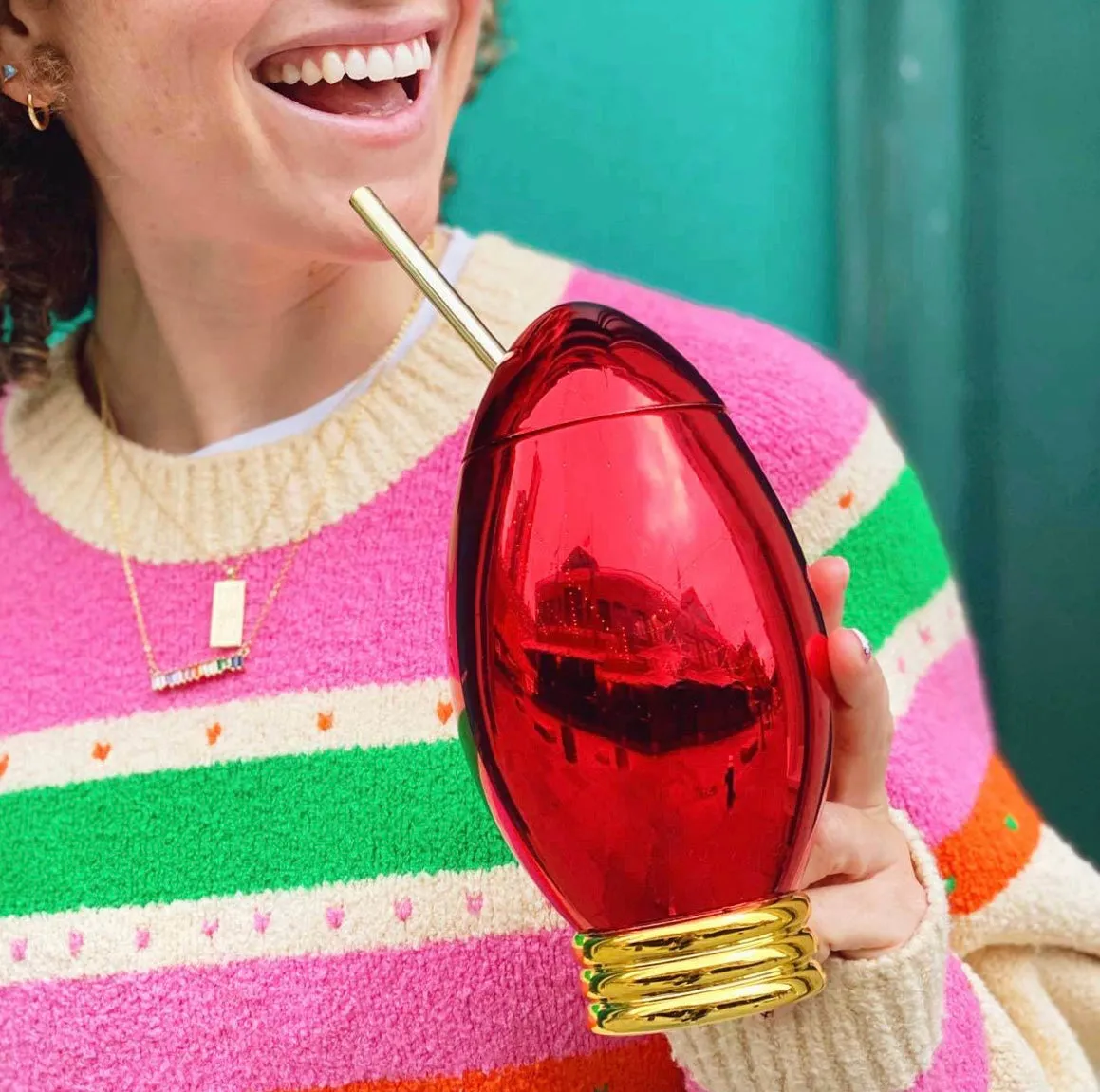 Shiny & Bright Holiday Light Cup