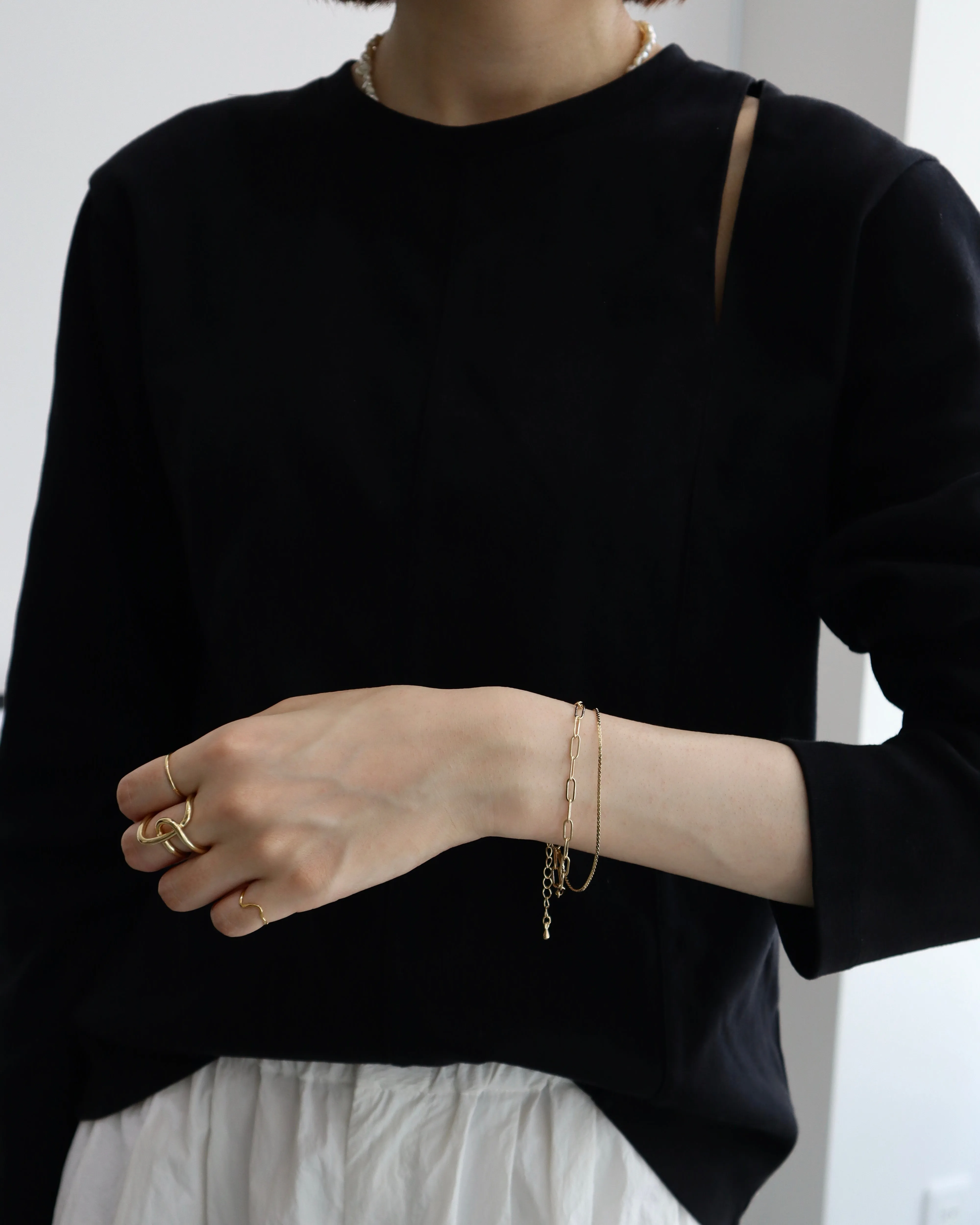 shiny entangle ring