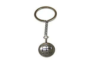 Shiny Gear Shift Pendant Keychain