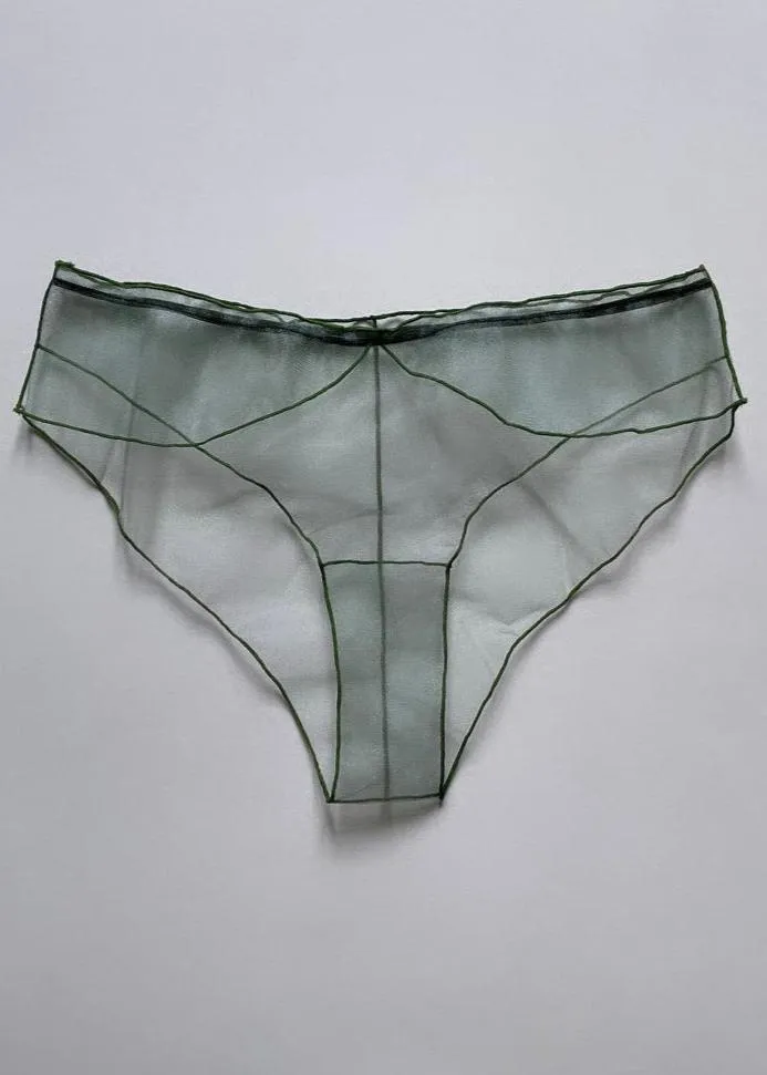 SHINY GREEN BIKINI