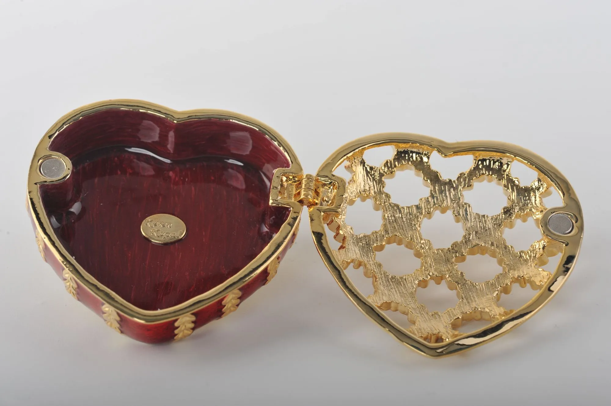 Shiny Heart Trinket Box