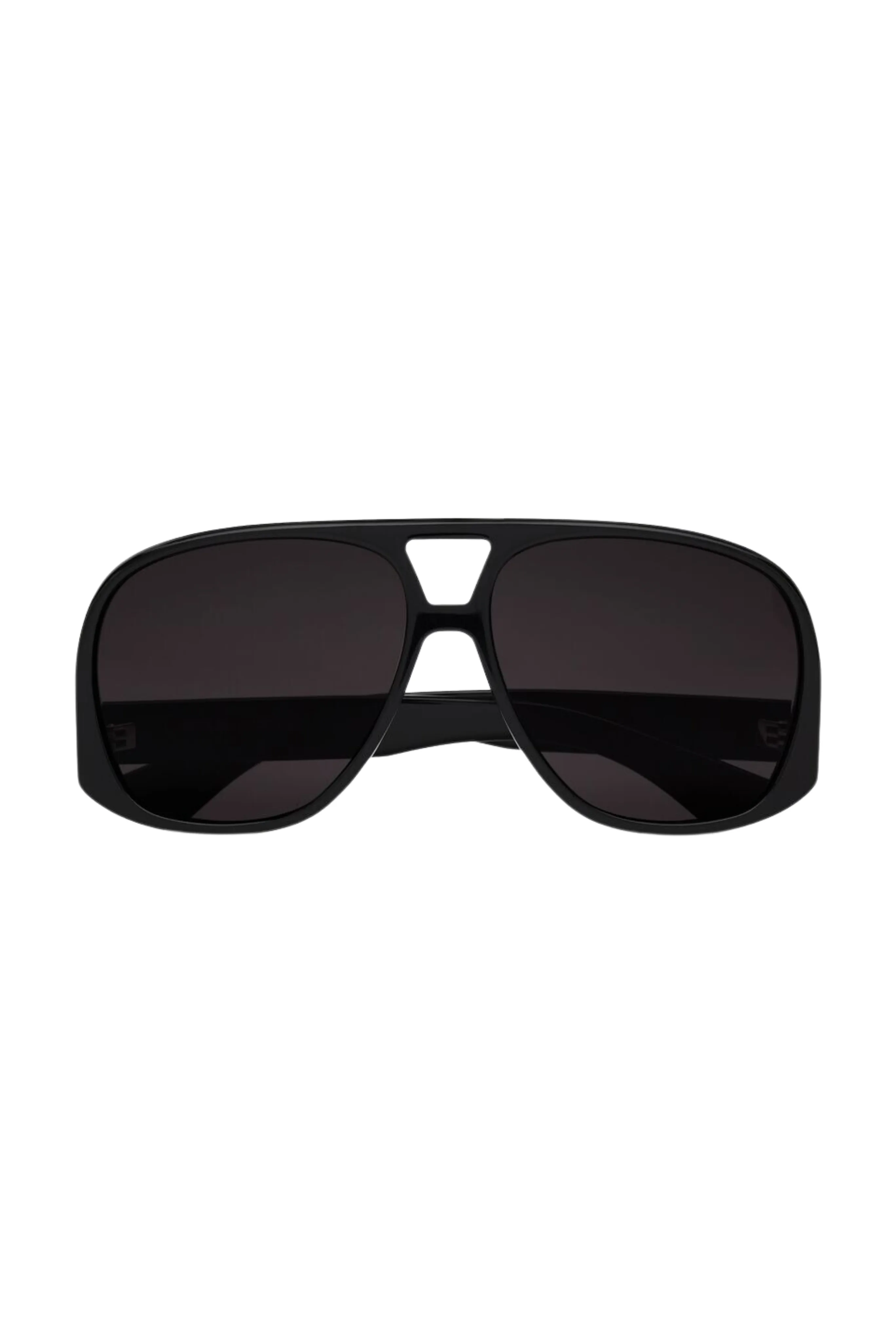 Shiny Pilot Frame Sunglasses