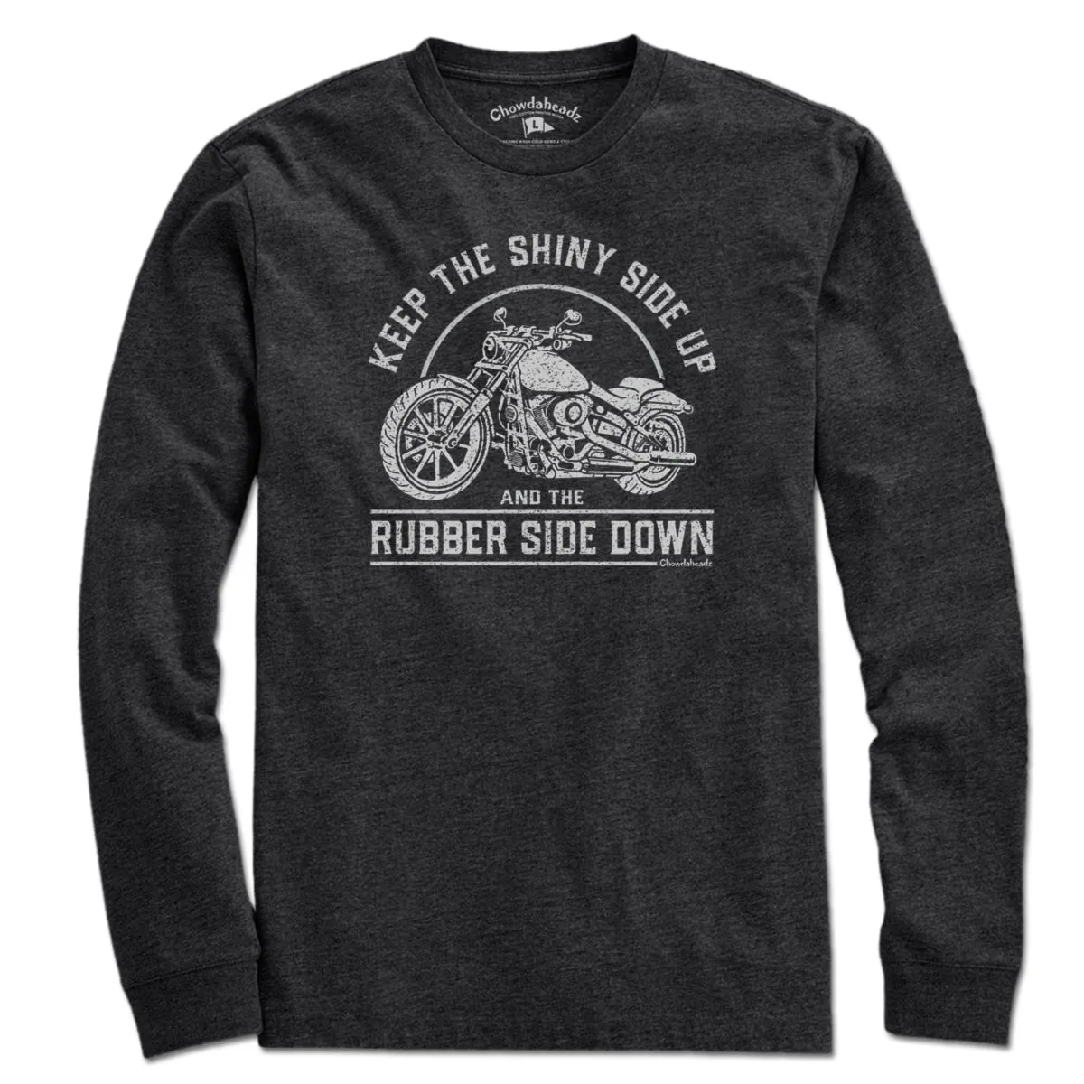 Shiny Side Up Motorcycle T-Shirt