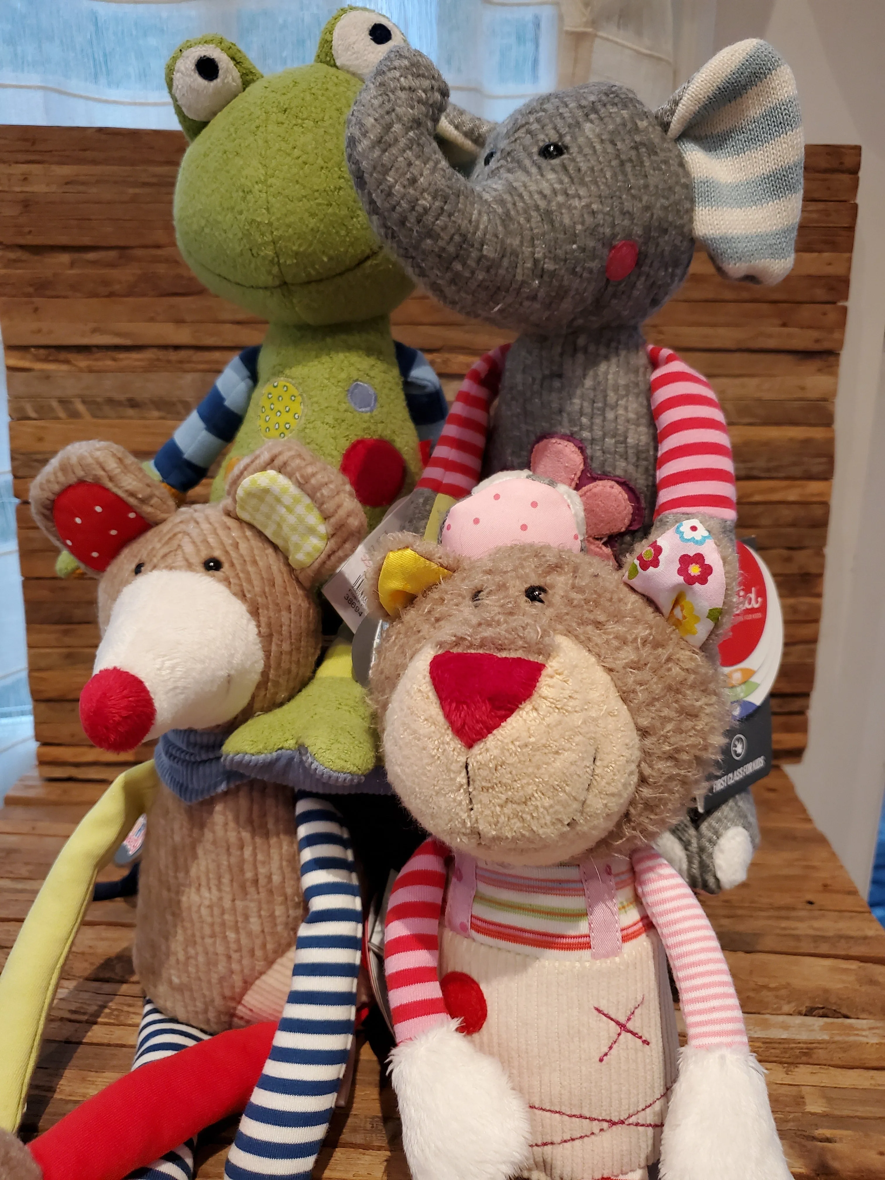 Sigikid Patchwork Sweety Stuffed Animals (Various)