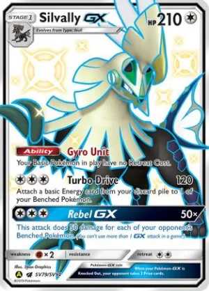 Silvally-GX SV79/94 - Shiny Vault Pokemon Holofoil
