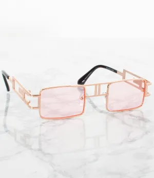 Single Color Sunglasses - M21233SD-PINK- Pack of 6 - $4/piece