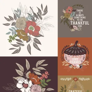 Slow Stroll Thankful in Multi by Fancy That Design House Co