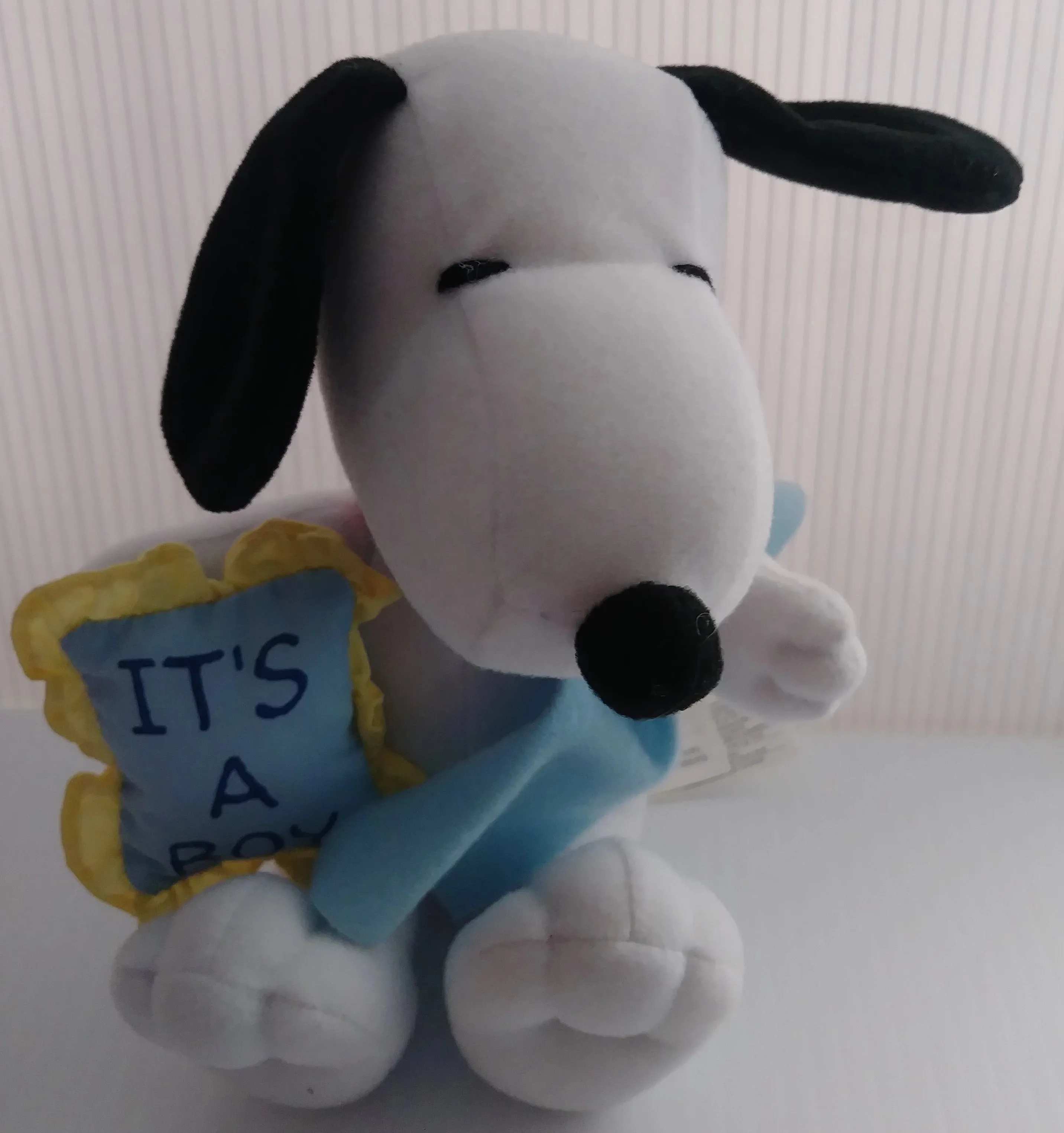Snoopy It's A Boy Plush