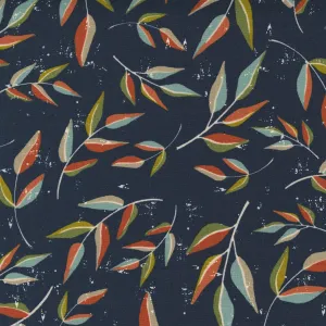 Songbook Leaf Dream in Midnight by Fancy That Design House Co