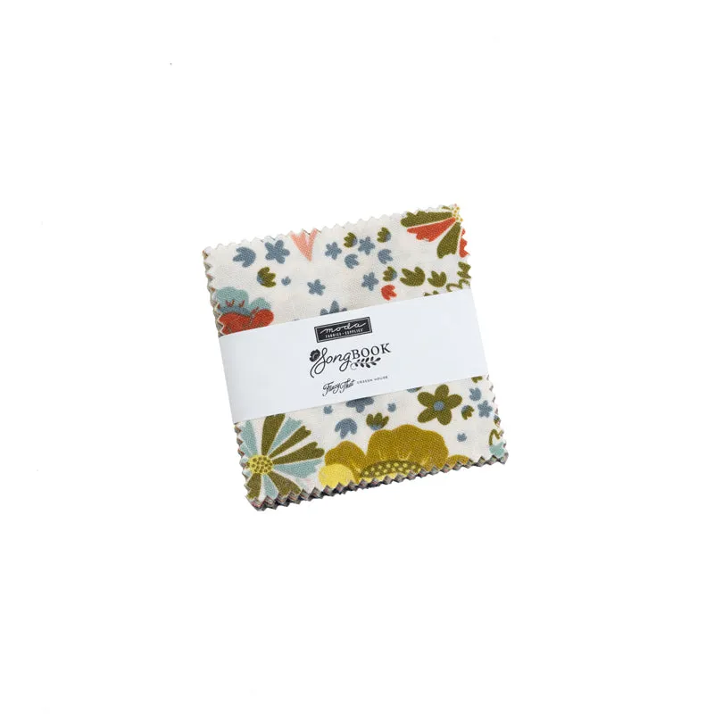 Songbook Mini Charm Pack 2.5" x 2.5" by Fancy That Design House Co