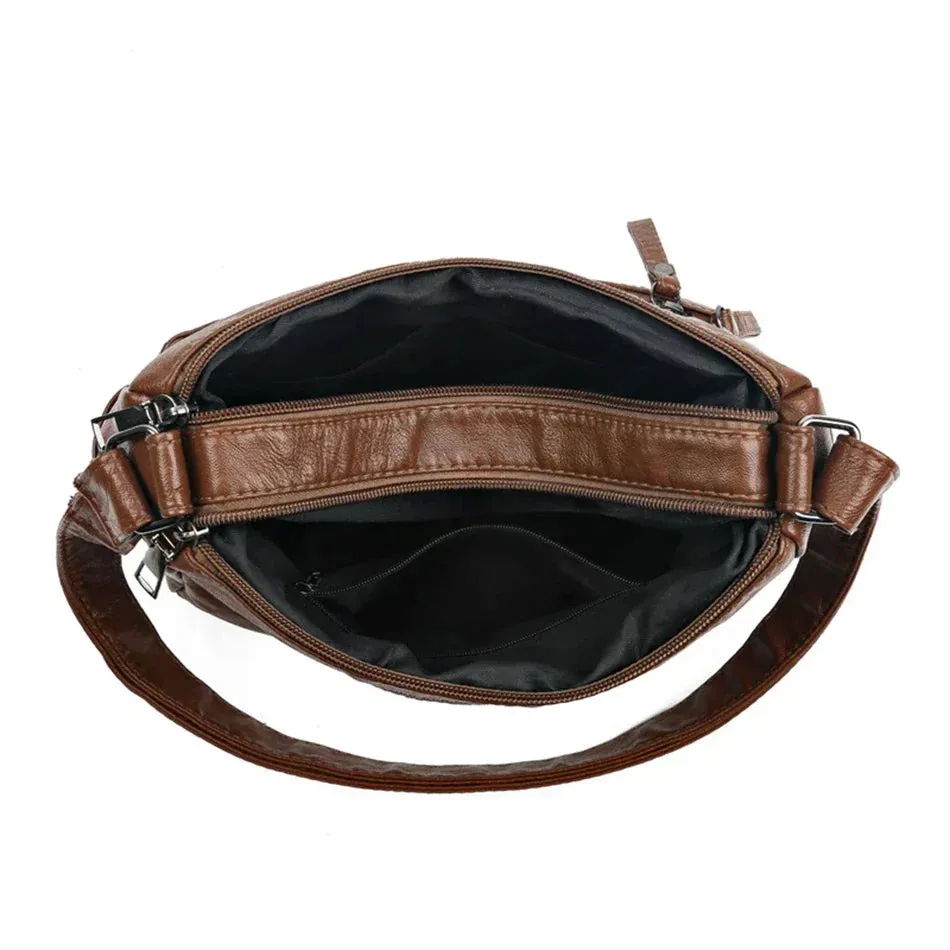 Sophia™ Retro Elegance | Cozy Zipper Pouch