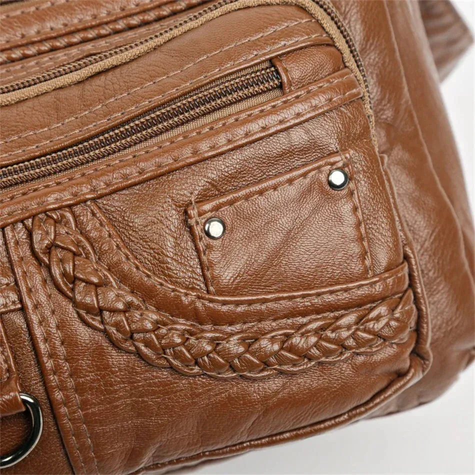 Sophia™ Retro Elegance | Cozy Zipper Pouch