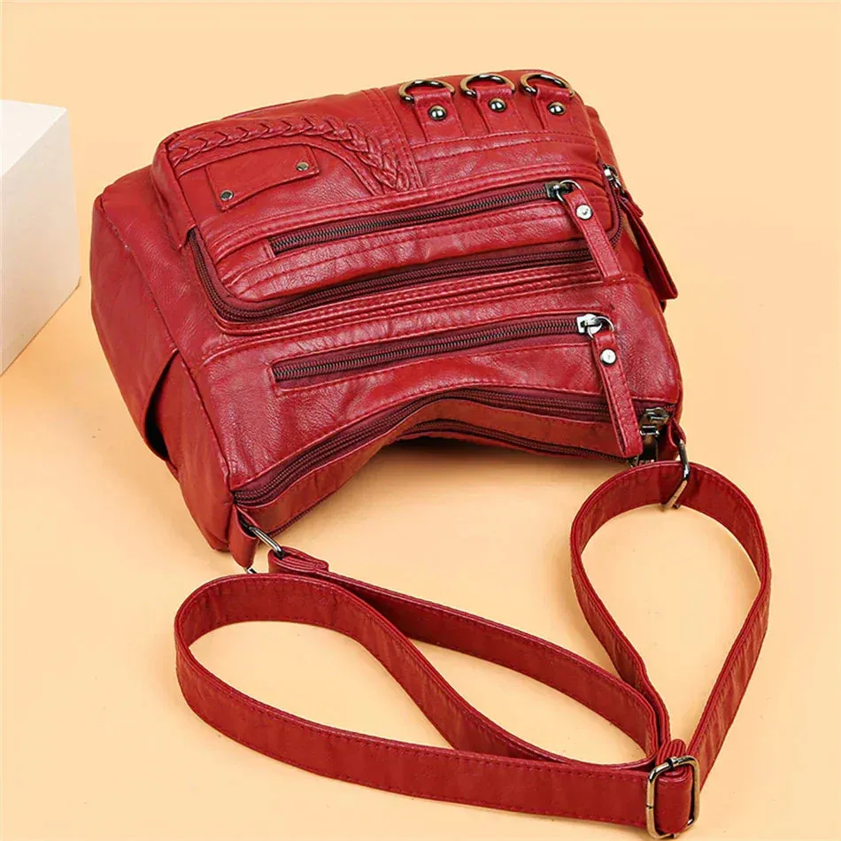 Sophia™ Retro Elegance | Cozy Zipper Pouch