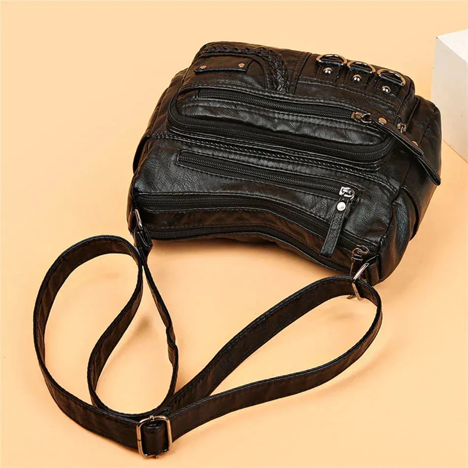 Sophia™ Retro Elegance | Cozy Zipper Pouch