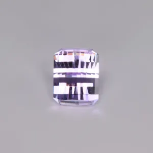 Split Facet Opposed Bar Cut Tanzanite *RARE AND UNUSUAL COLOR* 5.92 Carats