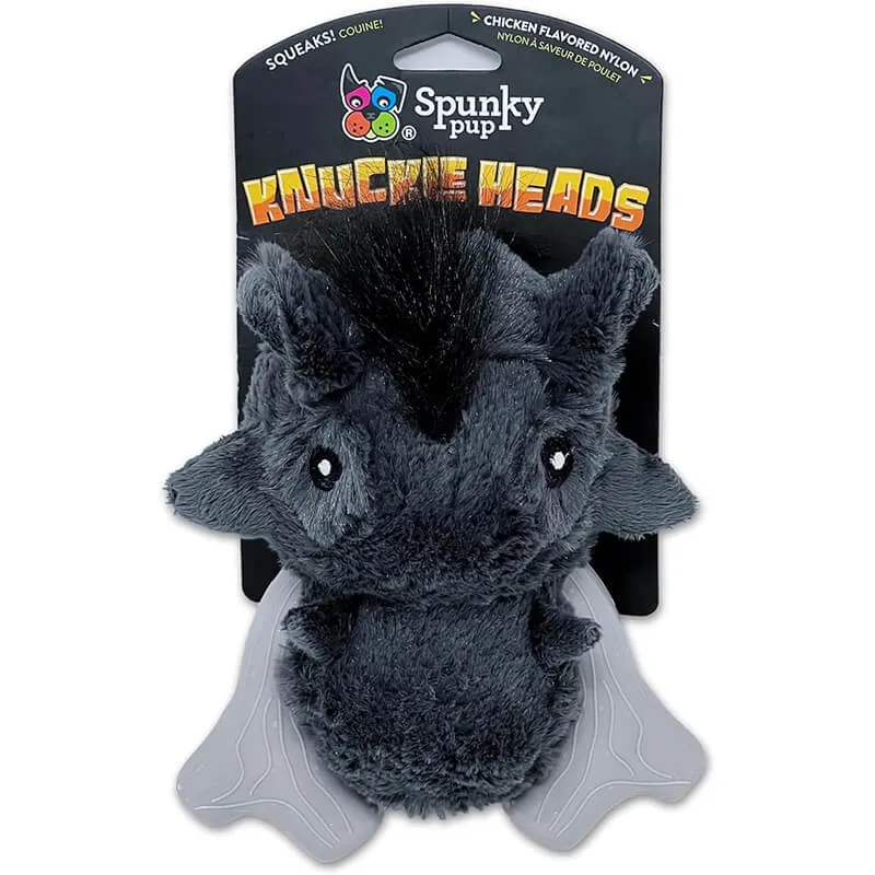 Spunky Pup Knuckleheads Plush Chew Toy Warthog