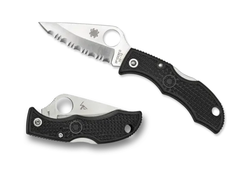 Spyderco Ladybug 3, Black Serrated LBKS3