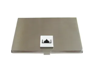 Square Taj Mahal Business Card Holder